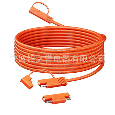 SAE TO SAE Extension 16Awg Heavy Duty Cable Cable Кабель Quick Deckect Connect Adapter обработки полярности SAE