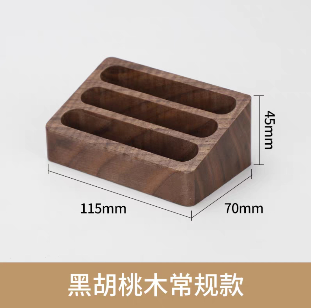 創意黒胡桃ケヤキ木木カード棚ビジネス事務名刺棚名刺入れカード収納ケース名刺入れ