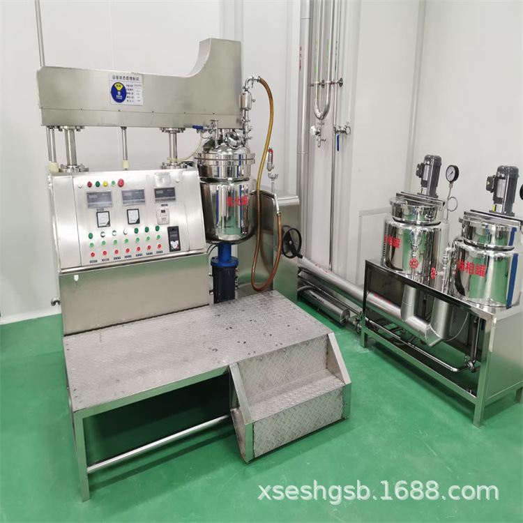 处理二手乳化机 化妆品乳化机 真空均质乳化机 50L100L300L乳化机