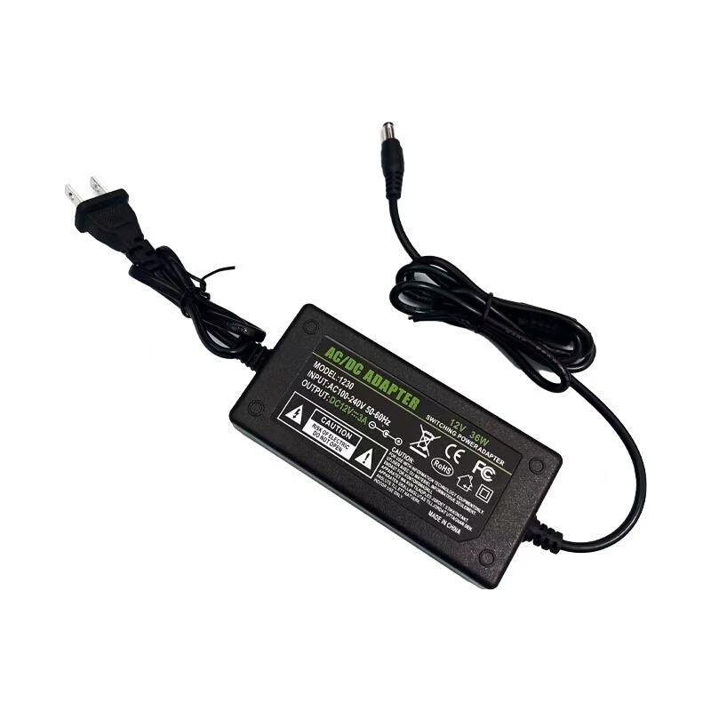 12V5A电源适配器12v3a液晶LED显示屏监控液晶电视双线桌面式电源|undefined
