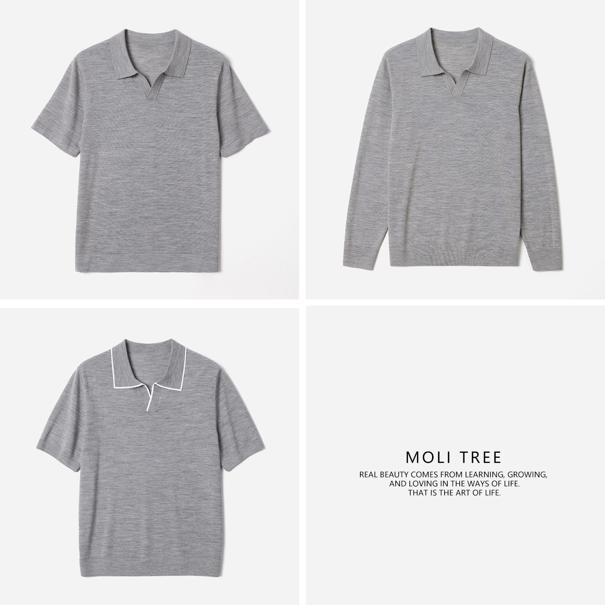 European-style high-end short-sleeved striped color-blocked t-shirt for men, summer fashion slim fit knitwear, collared handsome top (1/2 piece)