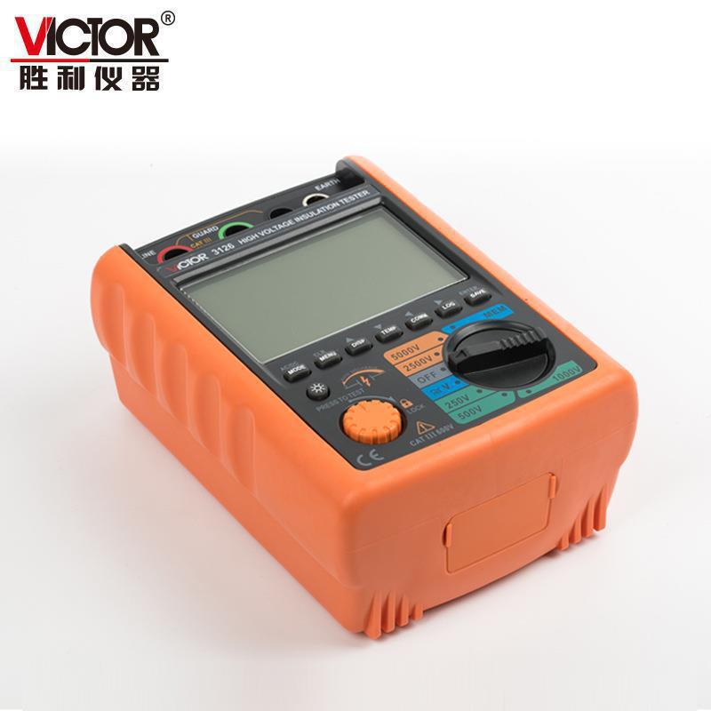 胜利仪表 3126高压 绝缘电阻测试仪 数字兆欧表 绝缘电阻表