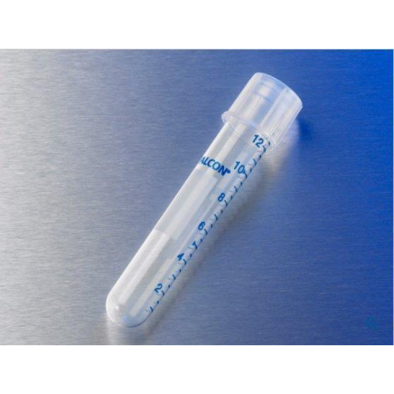 14mL圆底PP试管，带卡口盖，无菌，独立包装，500个/箱 货号35200