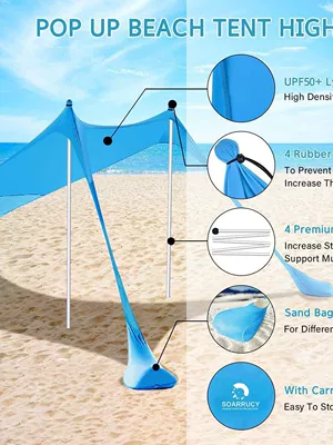 Avtomobil yan çətirləri — Canopy Seaside Shade Shelter