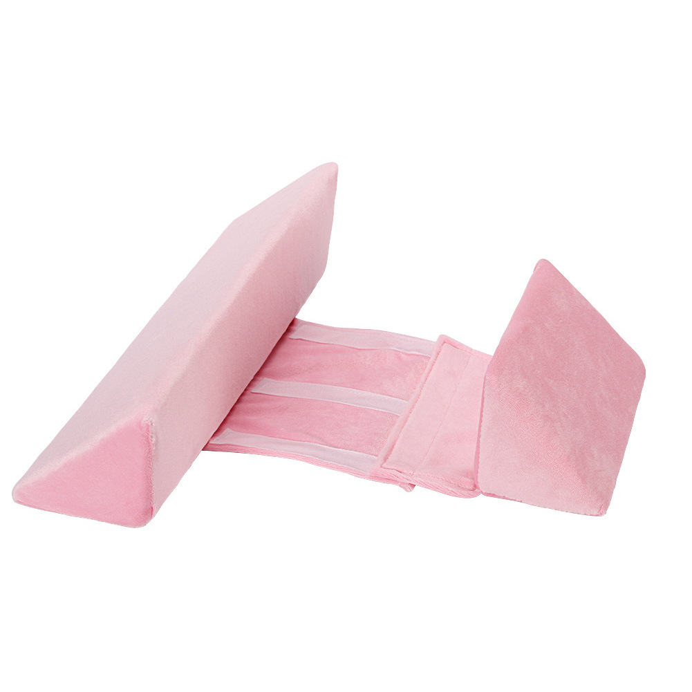 Almohada de bebé Lado de bebé almohada para dormir almohada que forma la cabeza anti-Desviación extraíble lavable soporte de cintura almohada de bebé anti-escupir leche transfronteriza caliente