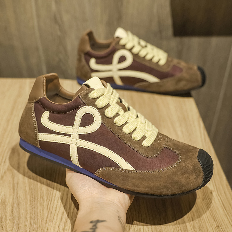 First-Layer Pigskin 2025 Summer New Style Breathable Lining Casual Versatile Classic Low-Top Sports Forrest Gump Shoes for Men