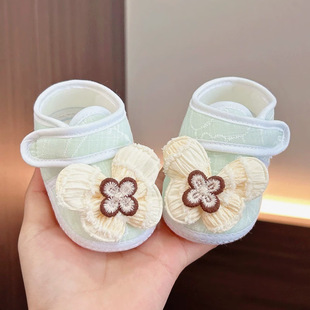 Baby Shoes Spring & Fall Baby Girl Baby Toddler Soft Sole Female Princess Cloth Shoes One Year Old Summer Infant Shoes June 8