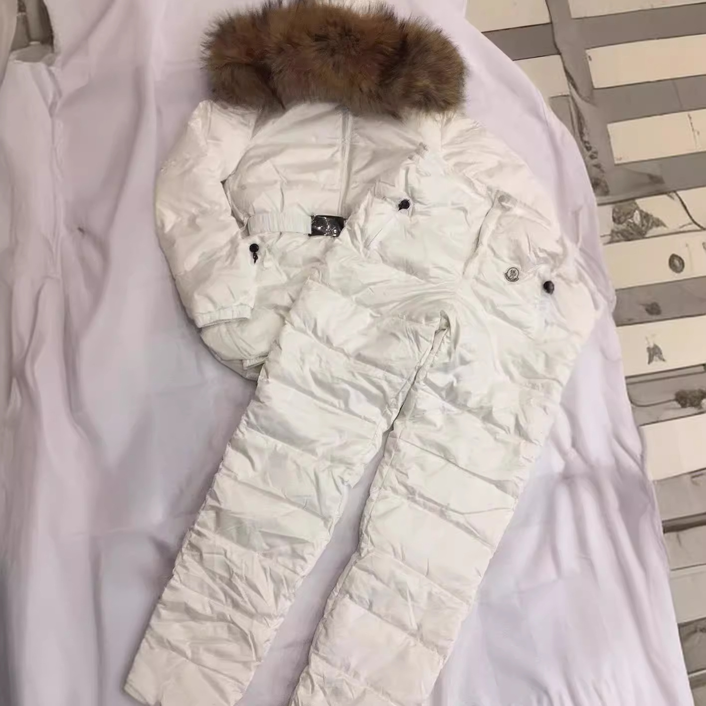 Roupas para bebês meninas, jaquetas femininas de alta qualidade, trajes de esqui quentes e grossos_voghion.com