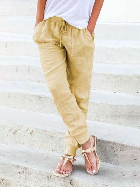 Cotton Pants Image 6