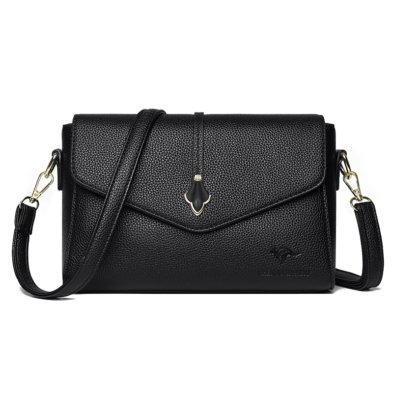 Bolso de moda para mujeres 2026 nuevo bolso pequeño de cuero suave bolso de madres de mediana edad bolso de hombro de gran capacidad bolso de mochila