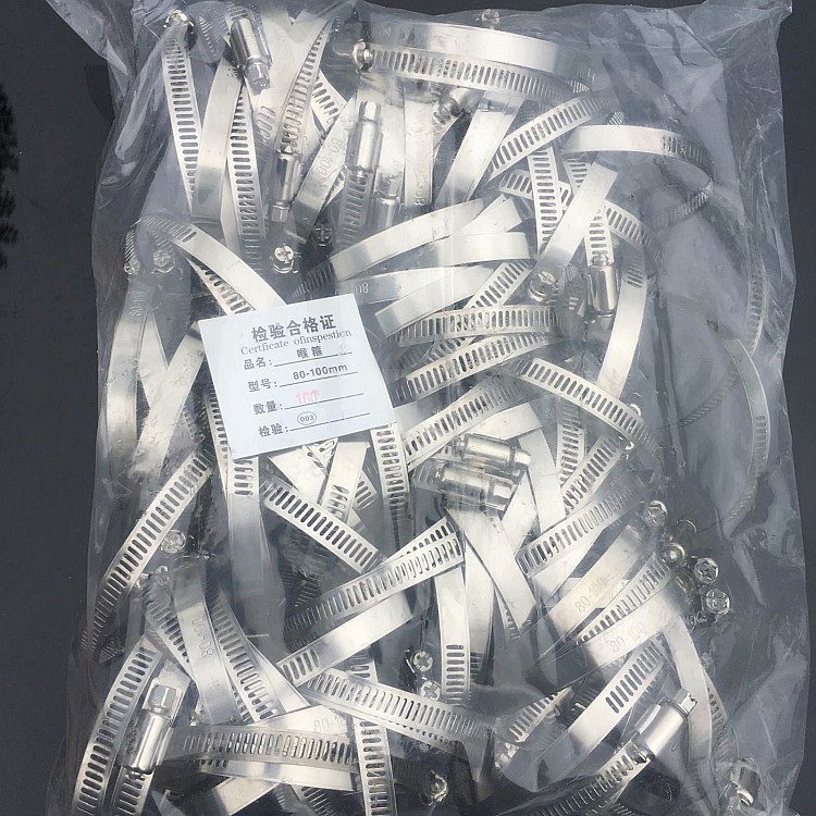 Acero inoxidable manguera abrazadera abrazadera abrazadera abrazadera de tubería de gas abrazadera de tubería de pulgada abrazadera llave abrazadera de tubería de agua