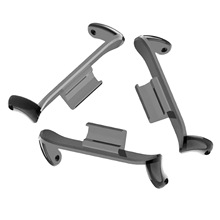 适用小米9/8PRO/红米Watch4金属连接器12/14/20/22MM黑色表带头粒