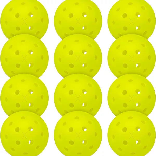 Franklin Outdoor Pickleball All-In-One Ball, High Elasticity and Durability, 40-Hole Outdoor Ball, Pe Material, Rotomolded Pickleball