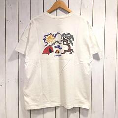Patagoniaパタゴニア夏クラシックプリントカジュアルゆるい丸首半袖tシャツ男女カップル服