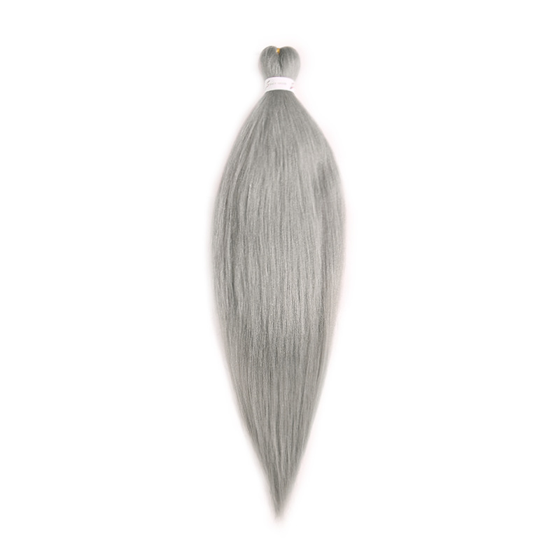 EZ Trenza PVC ignífugo a baja temperatura fibra multicolor flojo gran ganchillo de trenza fábrica de cabello recto un cabello