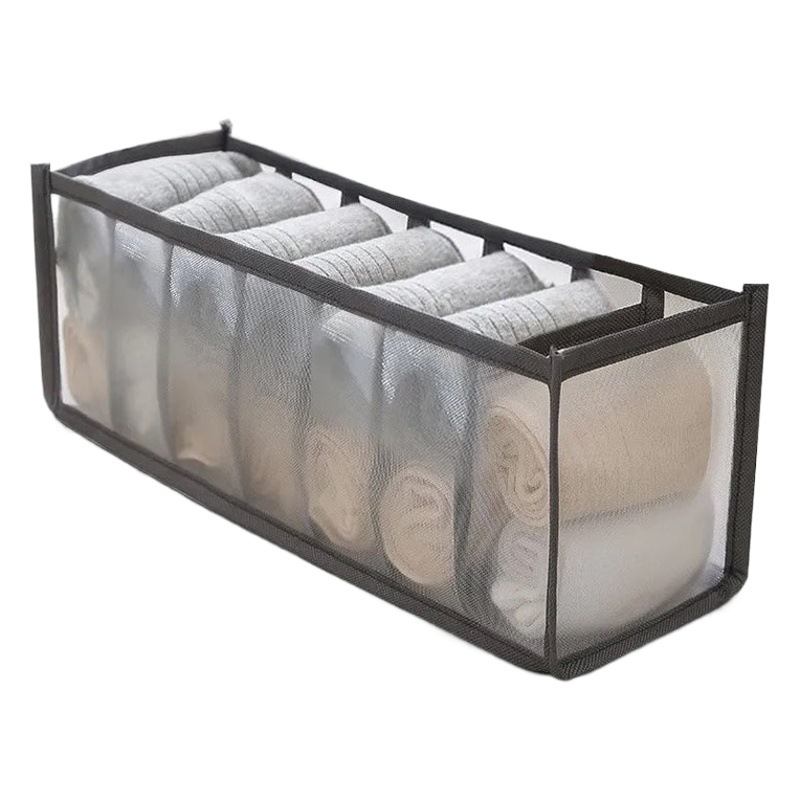 Caja de almacenamiento de ropa interior hogar rejilla cajón tela multifuncional Internet celebridad tres en uno ropa interior calcetines sujetador artefacto