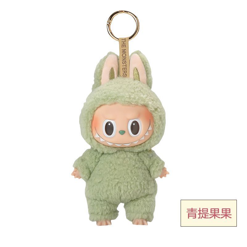 POPMART泡泡玛特LABUBU心动马卡龙搪胶脸坐坐派对毛绒拉布布盲盒|undefined
