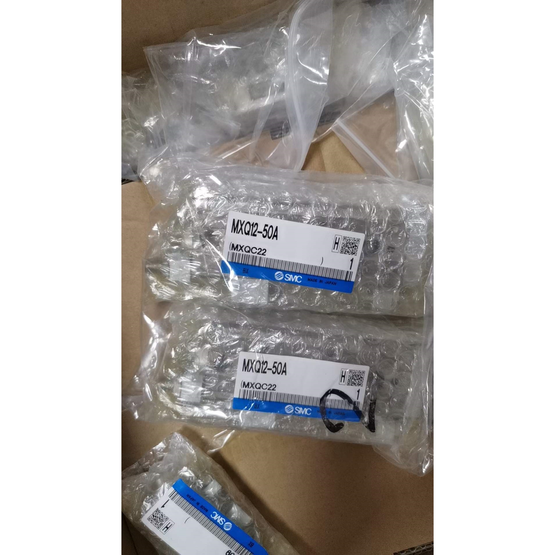 【电商】MRO供应链SMC气缸MXS12-50A适用于精密组装的滑台气压缸