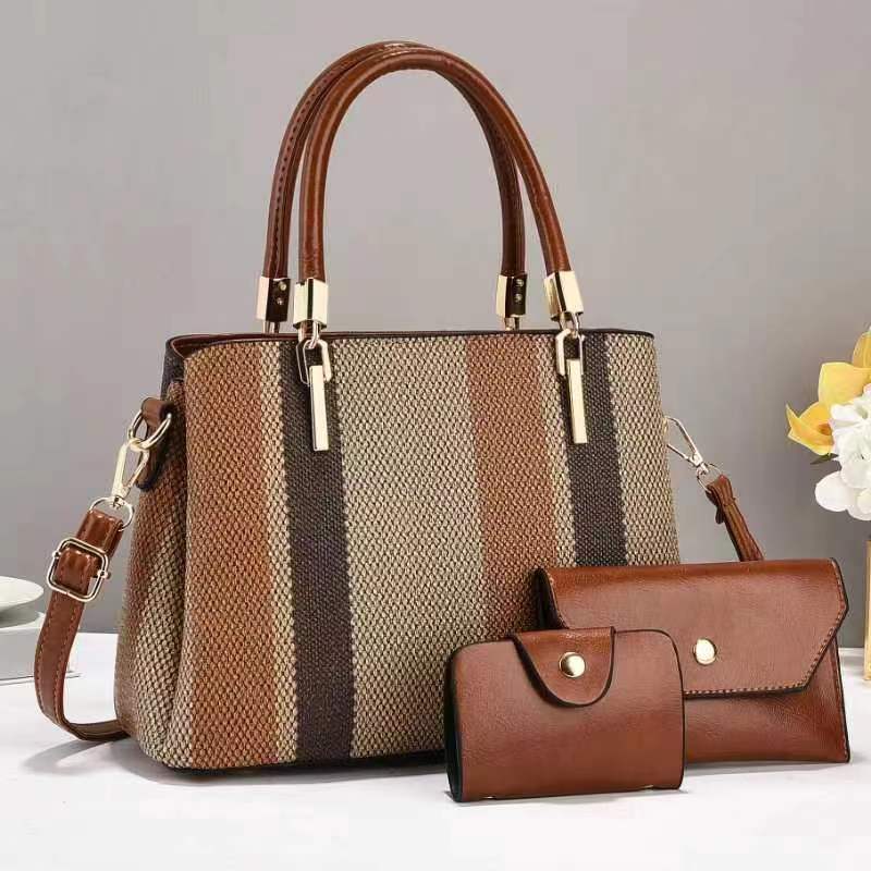 Sentido de alta calidad, gran capacidad, nuevo estilo, color en contraste, tendencia de la moda, bolso femenino, bolso de hombro transfronterizo, bolso de mensajero