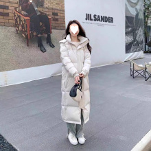 亮世秋同款羽绒服男女超长过膝加厚冬季2025年新款情侣宽松爆中戏