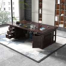 HF2X新中式花梨木茶桌椅组合实木功夫禅意茶几红木家用办公泡茶台