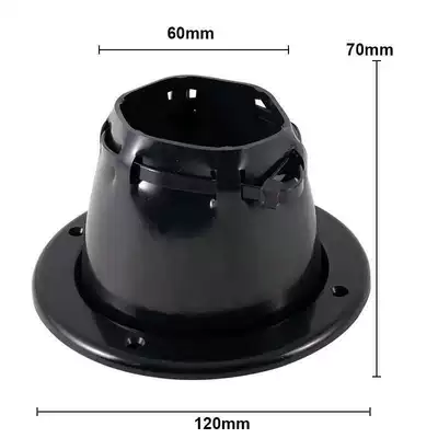 Silicone Plastic Protective Cover for Threading Holes, Suitable for Cars, Boats, Rvs, Yachts, Ships, Motorboats, and Fishing Boats Accessories (Avtomobil ehtiyat hissələri) - black