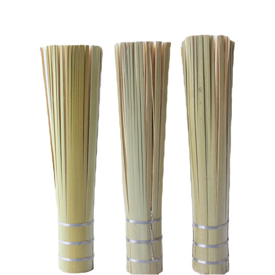 Fábrica al por mayor hecho a mano de bambú cepillo olla de bambú cepillo de lavado limpieza cocina cepillo de limpieza para hotel