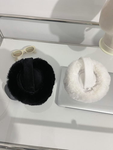 Autumn and winter new Korean style cold-proof and warm plus velvet cute bow earmuffs ins thickened foldable earmuffs ear bags