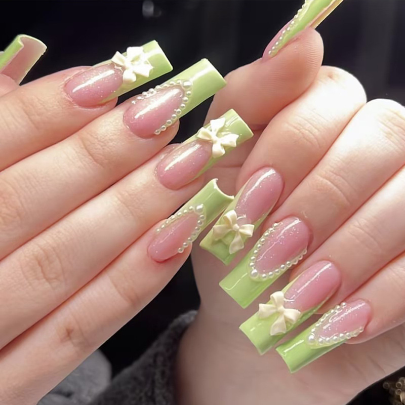 European and American False Nails Medium and Long Ballet Armor False Nails Dressed Manicure Finished Foreign Trade Nail Stickers Manicure Stickers European and American False Nails Medium and Long Ballet Armor False Nails Dressed Manicure Finished Foreign Trade Nail Stickers Manicure Stickers
