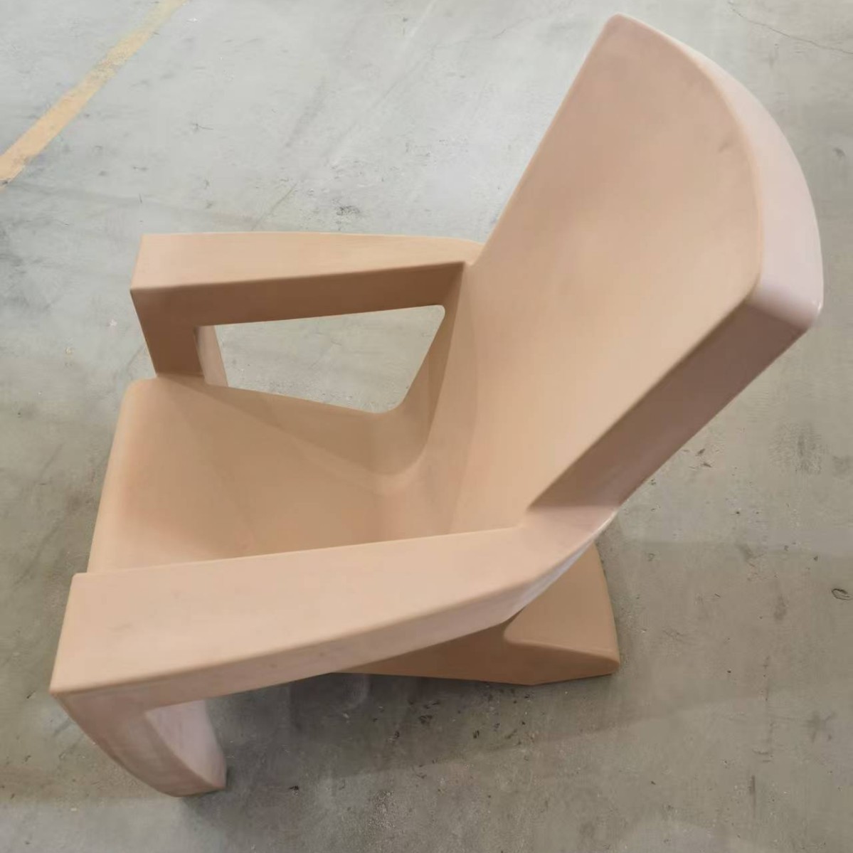 跨境热卖沙滩躺椅塑料躺椅庭院别墅户外躺椅来图设计滚塑模具