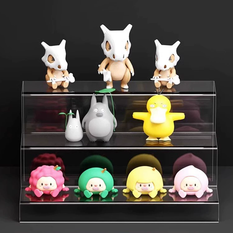 Acrylic stand, minifigure, storage box for documents, storage system