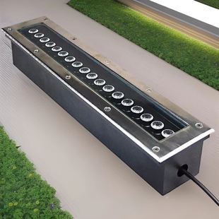 Linear Buried Lamp One Meter Buried Lamp Frosted Glass Stainless Steel Buried Lamp Outdoor Landscape Lighting Cultural Travel Night Tour