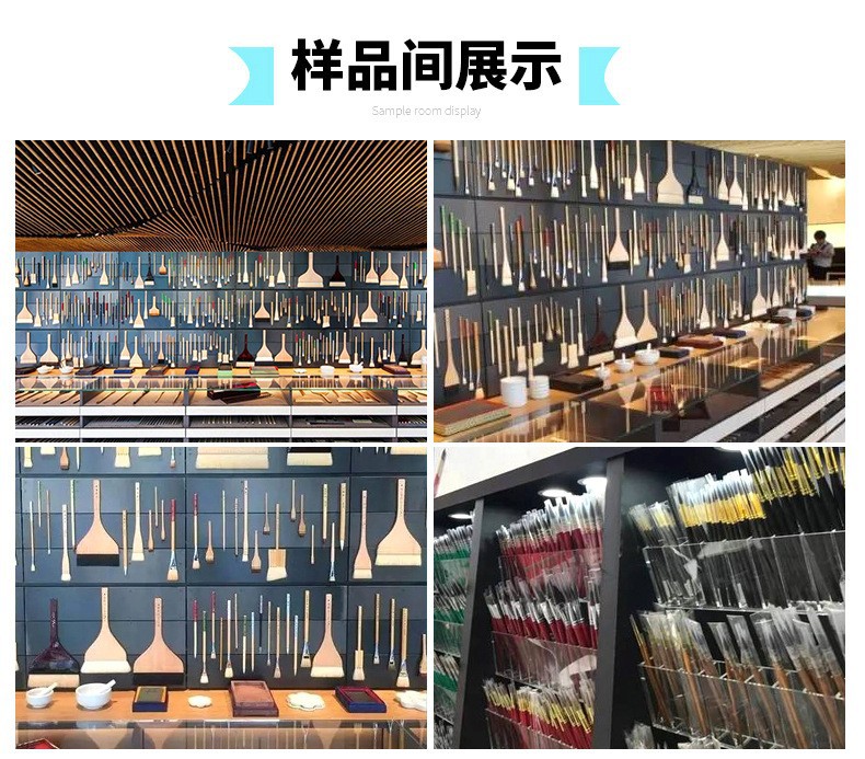 Cross-border wholesale nylon gouache watercolor paint brush oil paint brush set red handle blue handle black handle acrylic paint brush