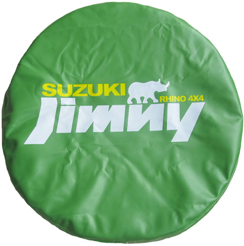Jimny Spare Tire Cover for Trailers and Rvs, Thickened Pvc Leather, Sunproof and Dustproof, Universal Tire Protection