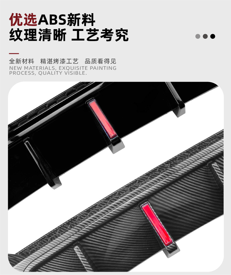 Suitable for Bmw 4 Series G22 G23 Coupe m Sport 2020+ Rear Lip Spoiler Surround Modification