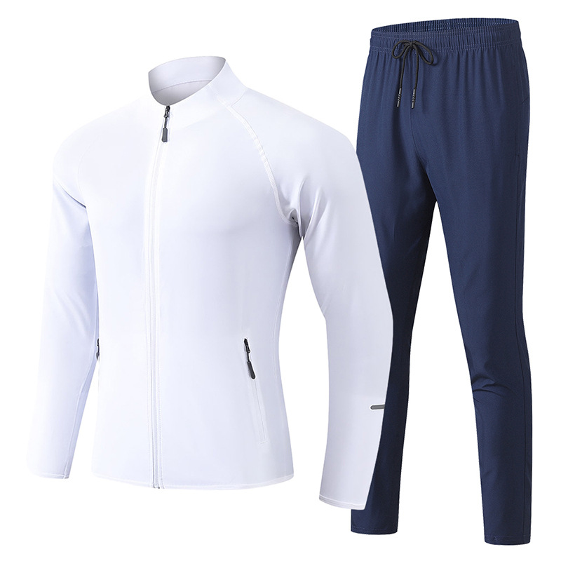 Tops deportivos, ropa de ciclismo de primavera y verano para hombres, pantalones de secado rápido de manga larga, chaqueta para hombres, entrenamiento de baloncesto, ropa de fitness para correr
