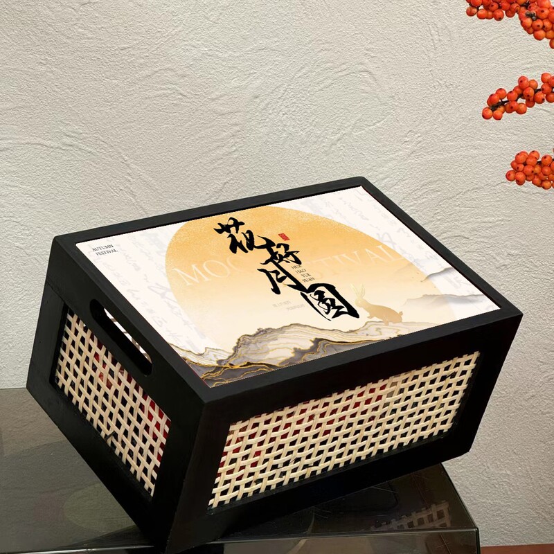 2025新中式80g100克125g广式流心鲜肉冰皮月饼礼盒中秋节伴手|undefined