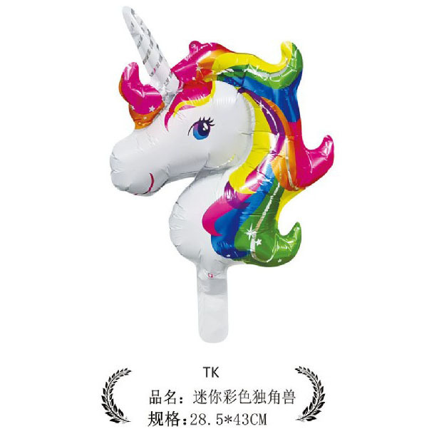 Mini unicornio de colores