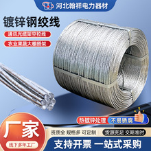 虾塘钢绞线鱼塘搭棚钢绞线农用钢绞线电力通信钢绞线热镀锌钢绞线