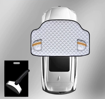 Suitable for Changan cs75plus car clothing car cover car snow shield second-generation front windshield antifreeze cover thickened (Car snow shield) - extra-thick-3-window-cover-exclusively-for-changan-cs75-comes-with-a-small-snow-shovel