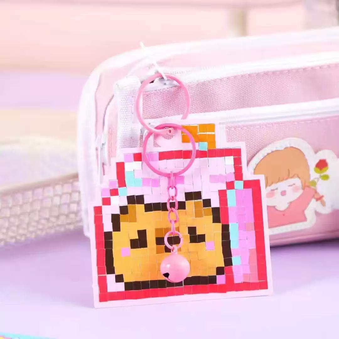 Nuevos pegatinas de frijoles con pinzas colgantes de dibujos animados DIY hechos a mano pegatinas de libros de contabilidad de juguetes para niños lotes de regalo