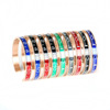 Dial suitable for men and women, fashionable golden bracelet for beloved stainless steel, pink gold