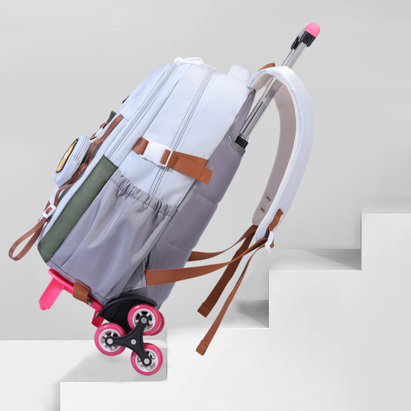 Pescado natural, elegante, simple y de gran capacidad, escuela primaria de grado 1-4, mochila escolar, universal para niños y niñas, resistente a las salpicaduras de agua