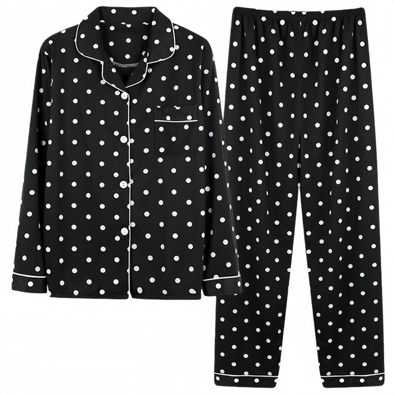Pajamas Women's Spring and Autumn Long-Sleeved Pajamas That Can Be Worn Outside, Autumn and Winter Home Clothes, Casual Suits, Lazy Style Pajamas Women's Spring and Autumn Long-Sleeved Pajamas That Can Be Worn Outside, Autumn and Winter Home Clothes, Casual Suits, Lazy Style