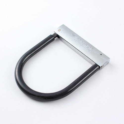 Pressure resistant electric bicycles, motorcycles, single lock wholesale manufacturers supply bicycle mountain bike locks, short U-shaped anti-theft locks