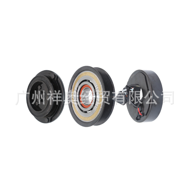 汽车空调压缩机电磁离合器适用于现代IX35 6PK 124MM车型