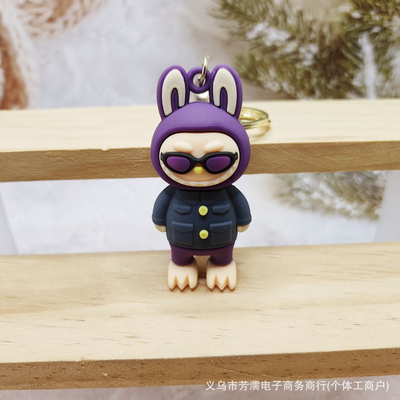 クロスボーダー漫画かわいいラブブキーホルダーブラインドボックス子供のギフト小さなペンダントラブブブラインドボックス人形卸売|undefined