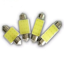 汽车COB双尖灯 车内阅读灯 牌照明灯 跨境专供 车门尾厢灯 高亮