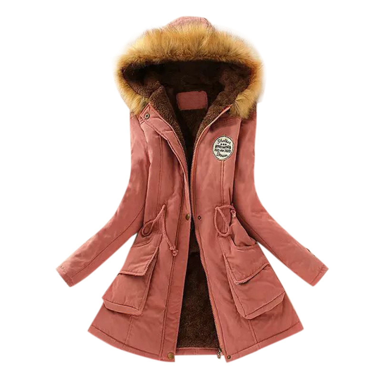 Chaqueta de invierno de gran tamaño para mujer – abrigo cálido y elegante de temporada