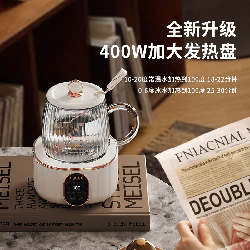 CEOOT Multifunctional Electric Stewer Mini Health Pot Office Tea Maker Separable Water Heater Health Cup Electric Double Boiler